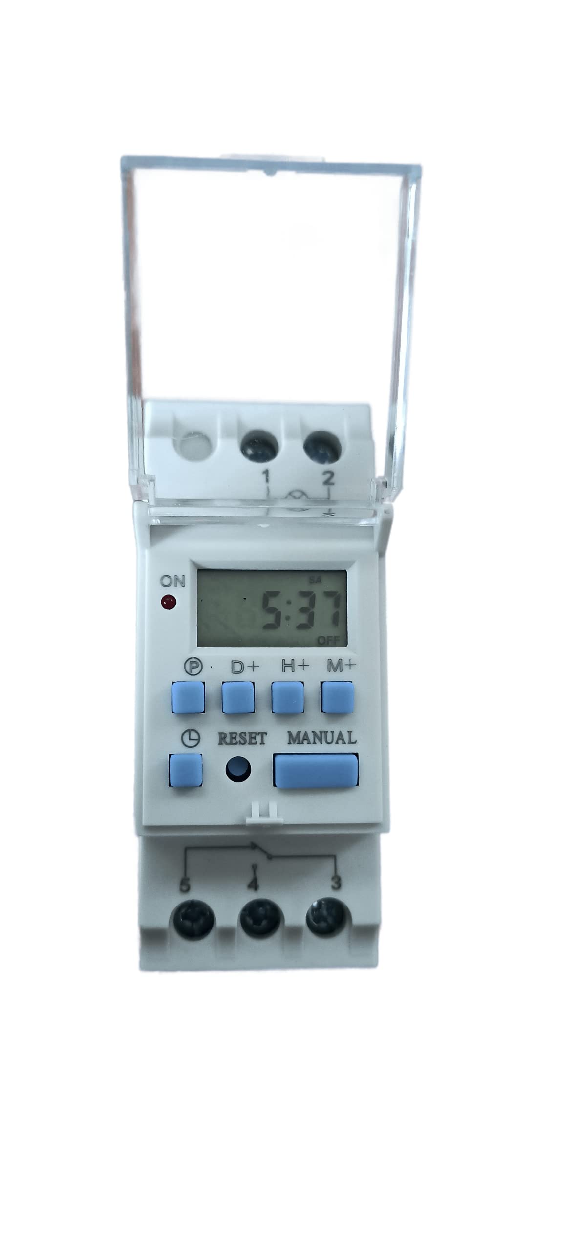See full amazon price history chart for POWER AHC-30A(AHC-30A) AC 220V-240V 30A DIN Rail Penal Mounted LCD Programmable Timer Switch 18 ON /18 Off POWER AHC-30A(AHC-30A) AC 220V-240V 30A DIN Rail Penal Mounted LCD Programmable Timer Switch 18 ON /18 Off (B0BYVVJJDG) Amazon Price History, Amazon Price Tracker
