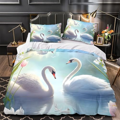 Housse de couette microfibre hypoallergique lit simple - 2