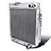 Spec-D Tuning 3 Core Mt Aluminum Cooling Radiator Compatible with Ford Mustang Shelby V8 1964-1966