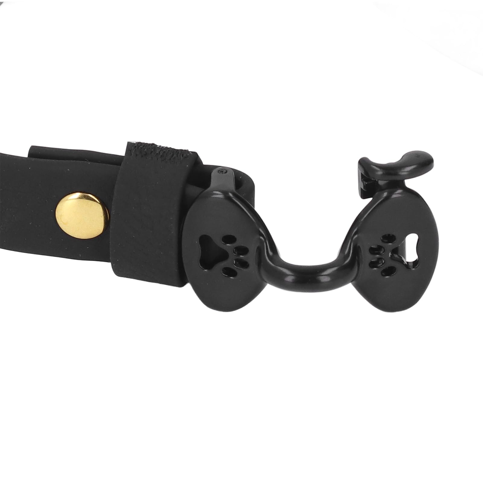 Collar de LED, Collar LED Programable DIY Recargable para Pasear Perros, Collar Nocturno Brillante para Mascotas con Pantalla de Bricolaje y Cinturones Ajustables (Luz roja)