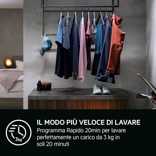 Aeg LR7FG84B4 Lavatrice, Caricamento Frontale, 8 Kg, 57,2 Cm, Classe A - 4