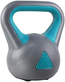Kettlebells AGYH Pesas rusas de arena de hierro mixto de cemento, carcasa de plástico, 2 kg/4 kg/6 kg/8 kg equipo de fitness en el hogar, entrenamiento cruzado para hombres y mujeres (color: gris +