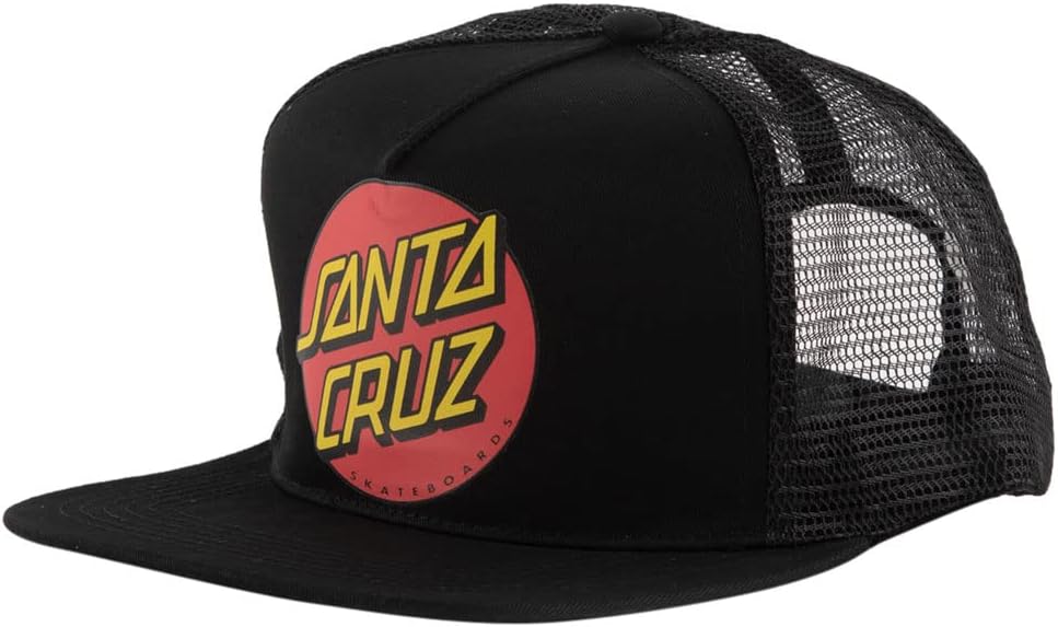 SANTA CRUZMesh Back Trucker Hat Classic Dot Skate Hat