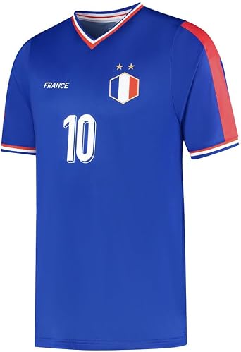 France Football Jersey Set Mbappe Home - Children and Adults - Boys - Men - Football Jersey - Football Gifts - Sports T-Shirt - Sportswear