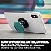 ​​​​PopSockets Phone Grip with Expanding Kickstand, PopSockets for Phone - Metallic Diamond Montana Sapphire