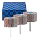 PFERD Fächerschleifer-Set F, 3-tlg. | Korund Ø50x30mm Schaft-ø 6mm A60, 80, 120 | 44498004 – für Feinschliff & Finish