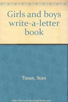 Paperback Girls and boys write-a-letter book