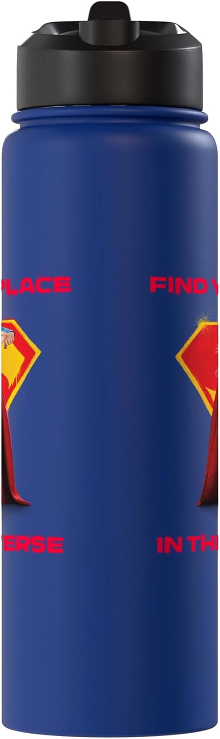 Supergirl 2026 Find Your Place Crouch Stainless Steel Insulated Water Bottle