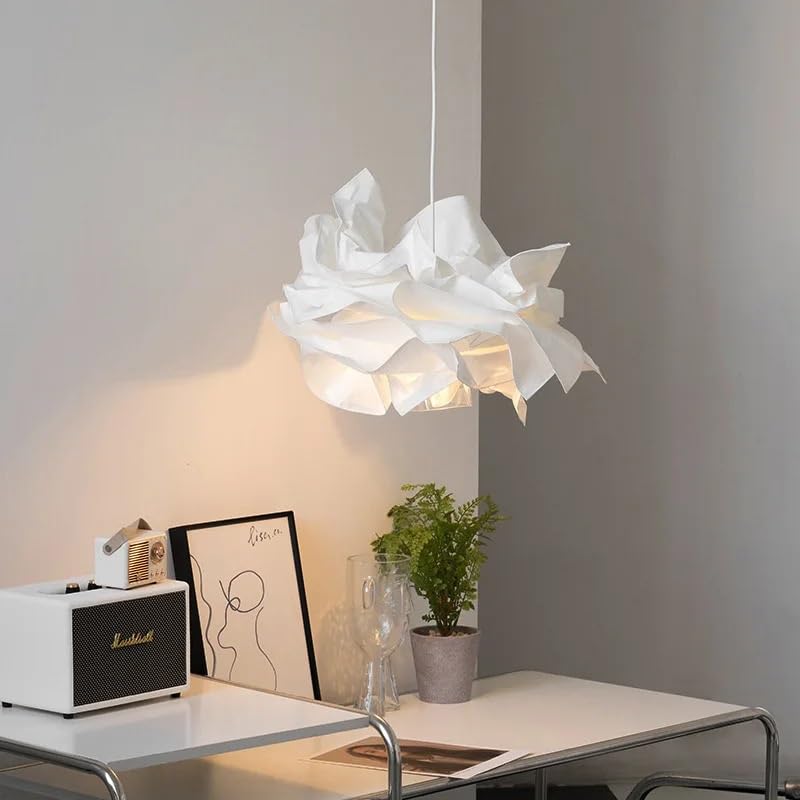 Suspension nuage barbe à papa 85cm pour chambre et étude nordique