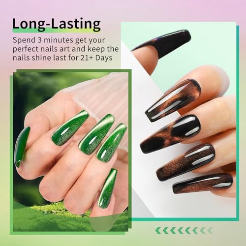 Set de 6 Esmaltes de Gel Cat Eye 8 ml Colores Magnéticos miniatura 3