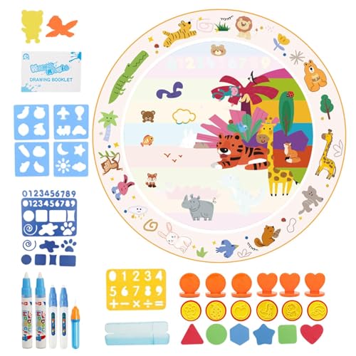 Tapis de dessin aqueux enfant tableau magique gribouillage 70cm