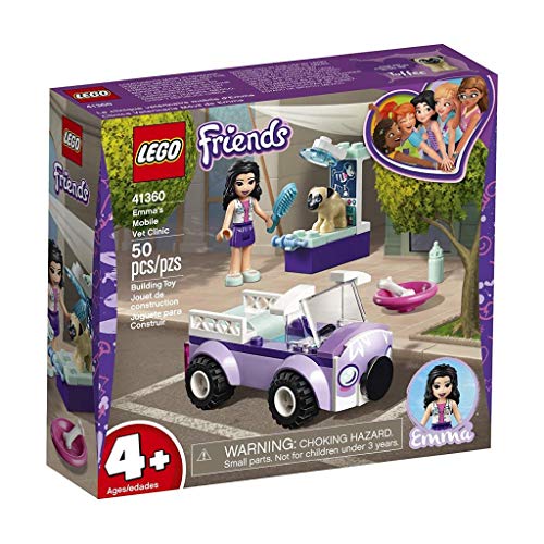 Friends La Clinica Veterinaria Mobile di Emma, Ambulanza per Animali, Mini-Doll di Emma e Minifigura del Cane, Kit Veterinario Giocattolo per Bambini, 41360 - Lego - Immagine 6