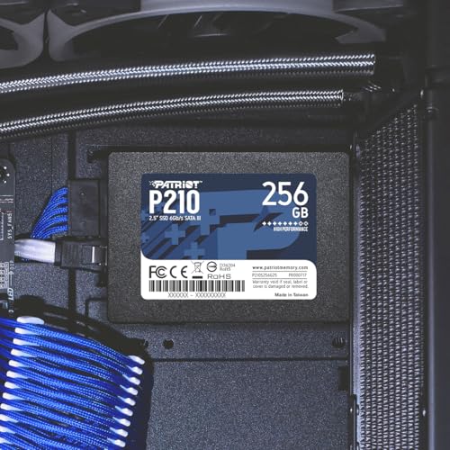 Image of Patriot Memory P210 SATA 3 256GB SSD 2.5 Inch Internal Solid State Drive P210S256G25