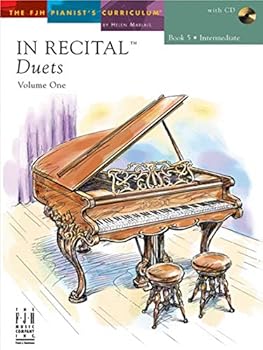 Paperback In Recital(R) Duets, Vol 1 Bk 5 (The FJH Pianist's Curriculum, Vol 1 Bk 5) Book