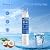 Water Bressvi FPPWFU01 Water Filter Replacement Compatible with Frigidaire FPPWFU01, FPPWFU01, PureAdvantage, PWF-1 FPPWFU01 PurePour Water Filter, Remove Impurities from Water (3-PCS)