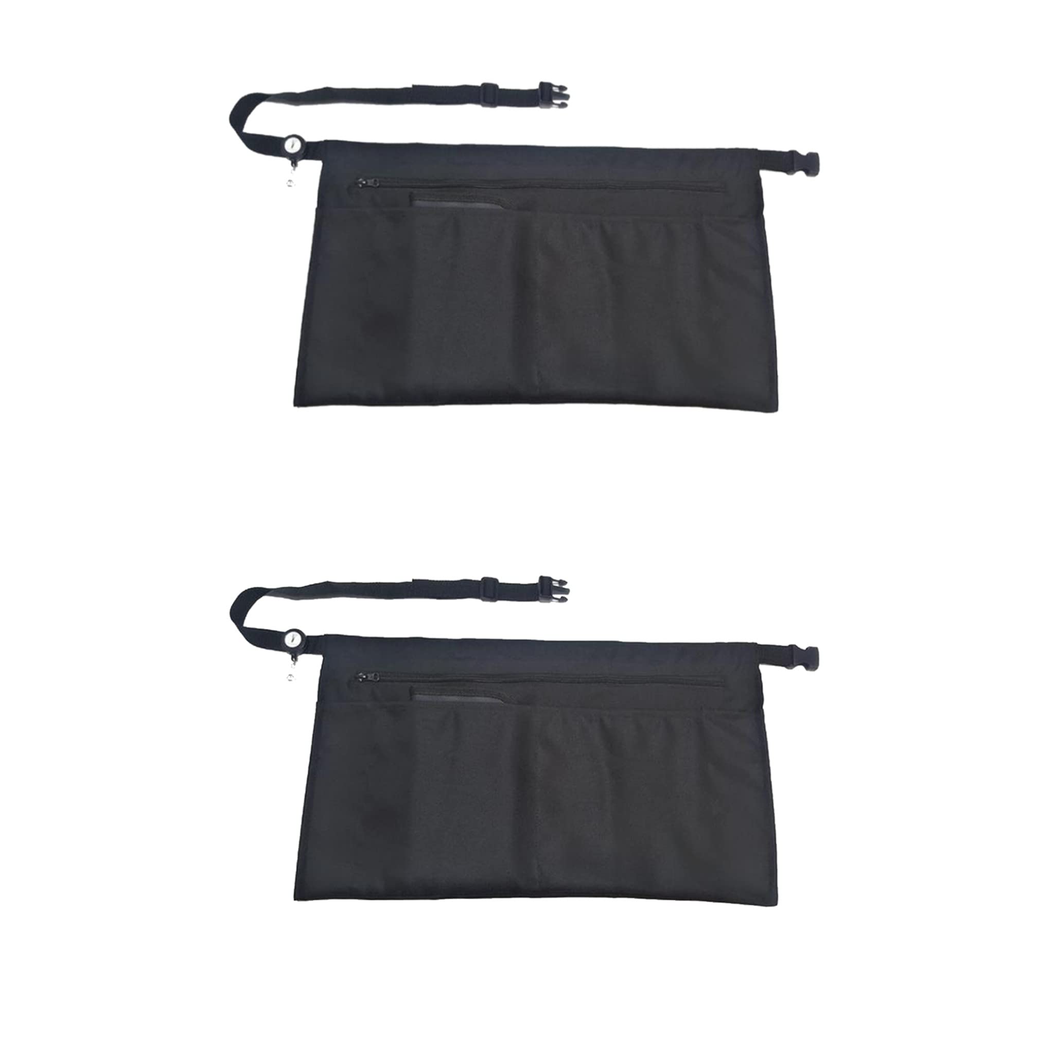 iServ Clip-on Black Half Apron