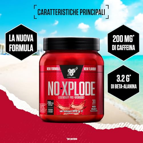 Bsn No-Xplode 390 Gr Geschmack Rotes Fieber - 2