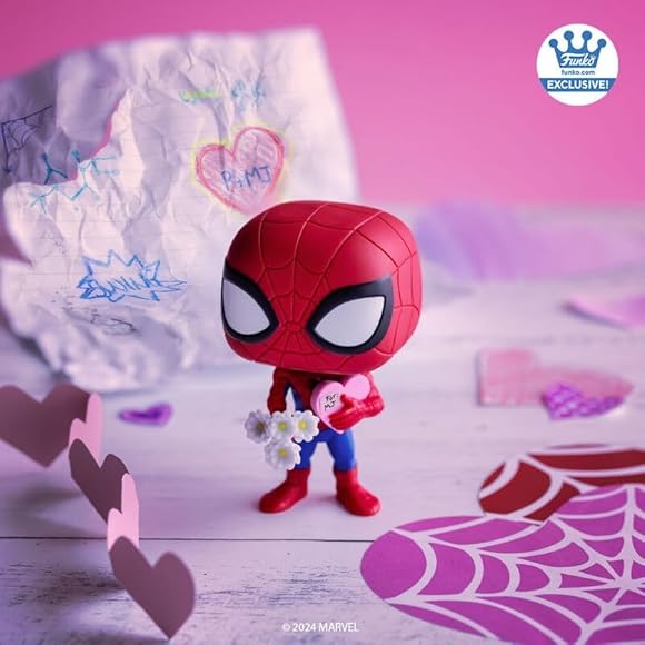 FUNKO POP!  スパイダーマン　ハート　バレンタイン限定 レアFUNKO POP! スパイダーマンハートバレンタイン限定