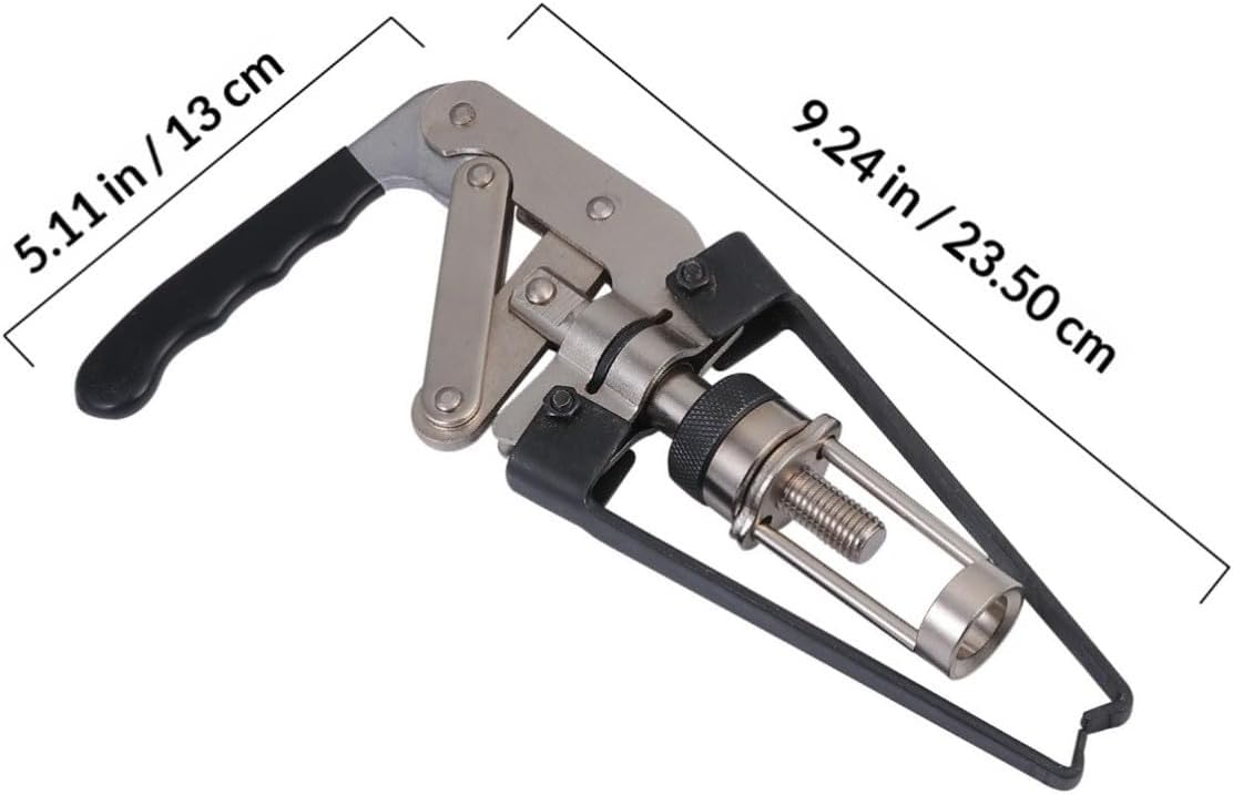 Valve Spring Remover and Installer Tool Kit for Engines with Carbon Steel Construction Featuring Spring Compressor and Retainer Removal Functions, Suitable for Ohv Applications