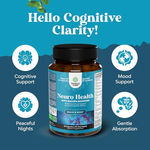 Nootropic Brain Supplement for Memory and Focus Support - Vitamins for Mental Support & Clarity with Bacopa Monnieri, VIT A, B6, Riboflavin, Niacin, Thiamin & Folate - Cognitive Complex - 60 Count - Image 6