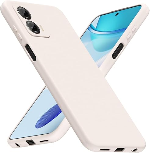 Funda para teléfono Motorola Moto G 5g 2023 de silicona, minimalista, ultra fina, delgada, gel de goma suave, color sólido, mate, TPU estuche lindo