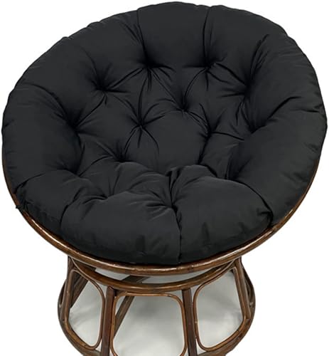 BAKAH CojĂn redondo impermeable Papasan para silla de huevo, plegable, tapete de tatami, patio, jardĂn (35.4 x 35.4 pulgadas, azul claro) BAKAH CojĂn redondo impermeable Papasan para silla de huevo, plegable, tapete de tatami, patio, jardĂn (35.4 x 35.4 pulgadas, azul claro)