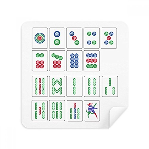 Tissu en daim Mahjong pour nettoyer vos lunettes et écrans au bureau