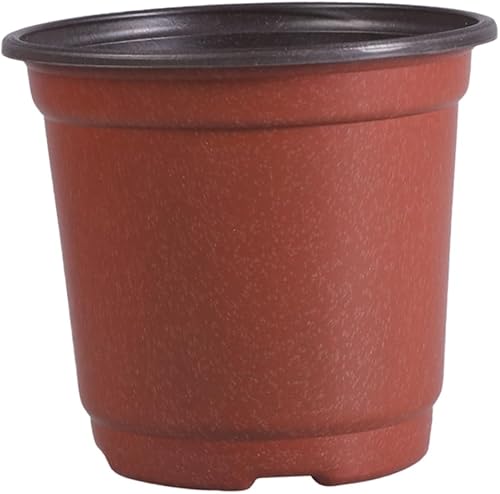 Miniatura 3 de Happyyami 100PCS Flower Nursery Pot Flower Container transplanting Planter Plastic Nursery Pot Succulent Plants pots Seeding Nursery Planter