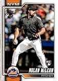 2026 Topps #214 Nolan McLean NM-MT RC Rookie Mets Baseball Trading Card