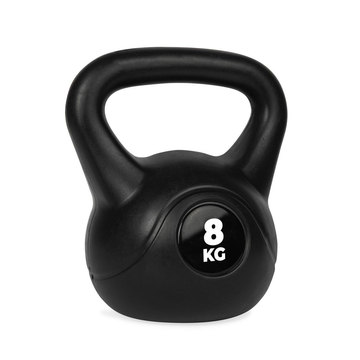 VirtuFit Kettlebell PVC – 8 kg – Nero