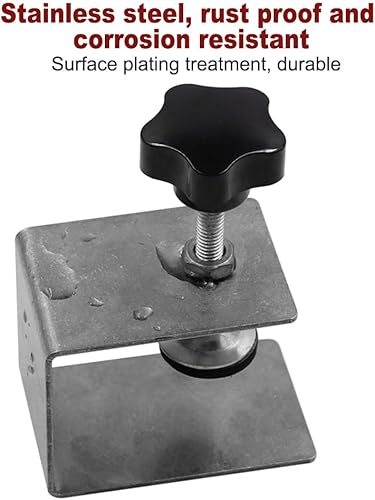 Miniatura 4 de EKDJKK 2 abrazaderas de instalación frontal para cajones de gabinete, herramientas de instalación de gabinete resistentes, abrazadera C, herramienta