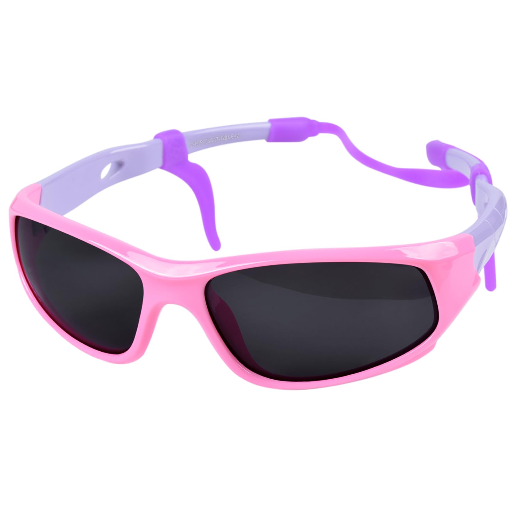 besbomig Gafas de Sol Niño Niña Deportivas Gafas de Sol Polarizadas Bebé Gafas Sol Infantiles Gafas Ciclismo Niño UV 400 Protección Marco Flexible para 3-10 Años