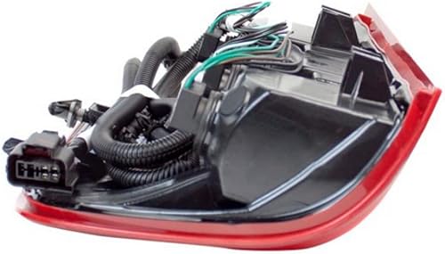 Miniatura 6 de KarParts360 Para Chevy Silverado 2500 HD 2012 2013 2014 2014, par de luces traseras del lado del conductor y del pasajero con bombillas, reemplaza