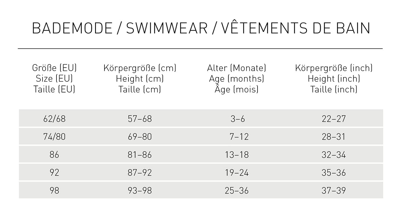 LÄSSIG Maillot de bain à manches longues Splash & Fun