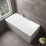 Regulowana wodoodporna taca łazienkowa z PCW (75 x 160 cm) pyłoszczelna i idealna do relaksu Spa Experience Essential Bathtub Accesso dla najwyższego komfortu