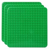 lego duplo alaplap 38x38 🏘Große Bauplatte,Unsere Bauplatte ist nicht nur Kompatibel mit Lego Duplo geeignet, sondern auch mit den meisten Marken Bausteinen kompatibel ist, diese Grundplatte ist fest mit den Bausteinen verankert, die Bausteine auch dann nicht leicht abzufallen ist, wenn wir die Grundplatte auf den Kopf stellen.