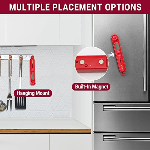 ThermoPro TP03 Digital Meat Thermometer for Cooking Kitchen Food Candy Instant Read LCD Thermometer with Backlight and Magnet for Oil Deep Fry BBQ Grill Smoker Thermometer 7 ThermoPro TP03 Digital Meat Thermometer for Cooking Kitchen Food Candy Instant Read LCD Thermometer with Backlight and Magnet for Oil Deep Fry BBQ Grill Smoker Thermometer