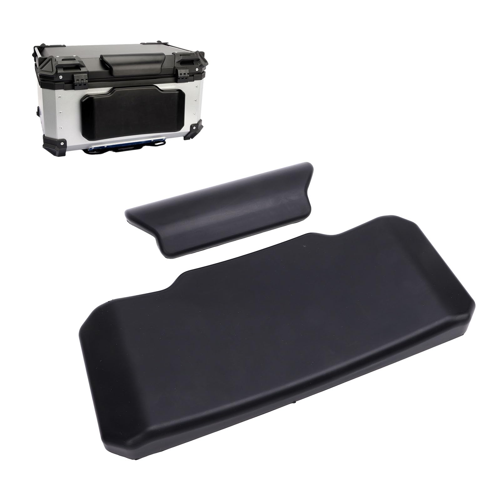 Dossier de Moto en Cuir PU, Coque Supérieure, Dossier pour Moto, 80L, 85L, 100L