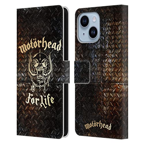 Étui portefeuille Motorhead iPhone 14 Plus pour les fans de rock