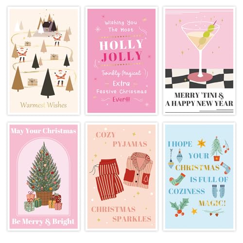 ʔNX}XJ[h ƃXebJ[t 24pbN j[NȃfUC̃nbs[zf[J[h6Zbg NX}X̊肢 VN̏j 4x6C`