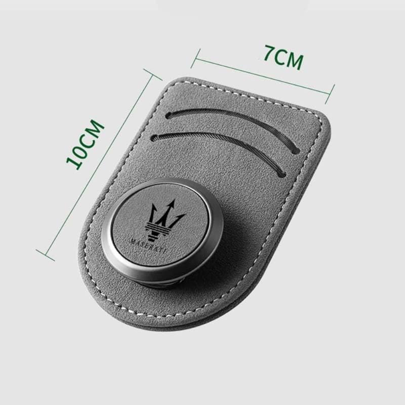 Porta Occhiali Per Maserati Grecale Trofeo, Clip A Gancio Per Visiera, Nero, Materiale Resistente