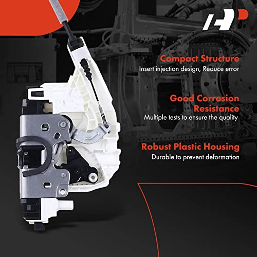 Image of A-Premium Front Side Door Latch Lock Actuator Compatible with Mercedes-Benz Vehicles - C250 /300 /350, C63 AMG, CLS400 /550 /63 AMG /63 AMG S, E250 /350 /400 /550, E63 AMG /63 AMG S, GLK250 /350, SL400 /450