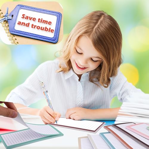 Blocs-notes magnétiques Sonarun x8 pour liste de courses frigo - 7