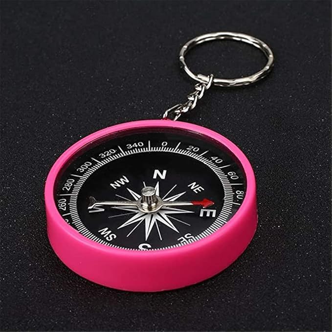Levin NA Compass Portable Pocket Mini Compass Keyring for Outdoor Sports Hiking Travel Navigation-Random Color (B0D9NW95R1) Amazon Price History, Amazon Price Tracker
