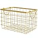 Produktbild ZHZD Speicher-Organisator Baskets Iron Art Desktop-Snack Küche Storage Basket Sundries Buch Storage Basket Cosmetic Storage Rack
