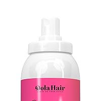 Vista 3 de Dolahair Kit de pegamento de encaje - Juego completo con mousse de tinte de encaje, instalación de peluca y spray de fusión (marrón medio)