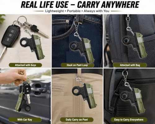 Celestial Toys Mini Toy Pistol Keychain with BB Pellets - Image 7
