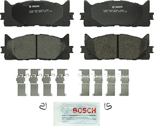 BOSCH BP1293 QuietCast Premium Semi-Metallic Disc Brake Pad Set - Compatible with Select Lexus ES300h, ES350; Toyota Avalon, Camry; FRONT