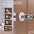 Fingerprint Door Lock with Handle Smart Door Lock with Keypad for Home Hotel Office Apartment Bedroom