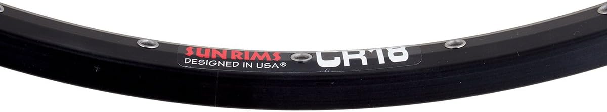 Amazon.com: Sun Alloy Rim, 700c, Cr18, Black, 36 Hole, Presta Valve ...